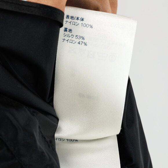 Louis Vuitton Noir Nylon Logo-Print Sporty Long Parka - Picture 16 of 16